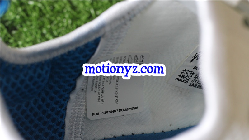 Real Boost Adidas NMD R1 White Blue Glow